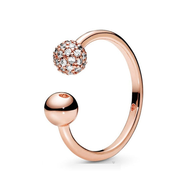 New 2019 100% 925 sterling silver wedding party classic crown heart ring female jewelry original fashion jewelry gift Shipping