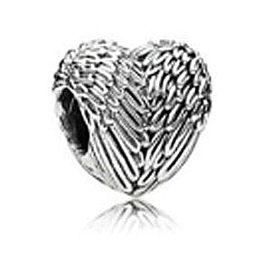 NEW Genuine 100% 925 Sterling Silver Heart Shape Pan Charm Pearls collocation Charm Bracelet DIY bangle Silver Jewelry