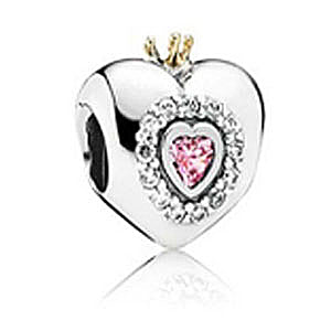 NEW Genuine 100% 925 Sterling Silver Heart Shape Pan Charm Pearls collocation Charm Bracelet DIY bangle Silver Jewelry