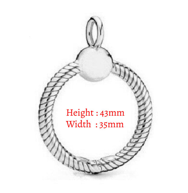 925 Sterling Silver Lion Princess Monkey Mickey Mouse Ear Hat & Friends Charm Dangle Bead Fit Original  Bracelet Jewelry