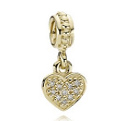 NEW 925 Sterling Silver charm Pendant Heart Shaped Pearls Fit Original Bracelet DIY bracelet Jewelry Gift Factory wholesale