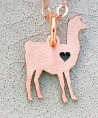 2018 Trendy Farm Animal Llama Necklace Personalized Names Or Letters  Pet  Gift Birthday Present Drop Shipping Accepted YP6033